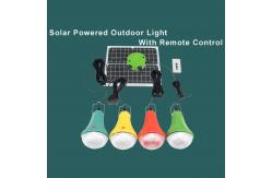 China CE ROHS Water Resistant 12H Solar Led Camping Light With Mono Solar Panel supplier