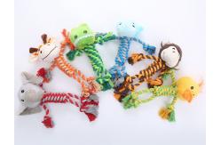 China 50G Tough Rope Ball Dog Treat Chew Toy For Aggressive Chewers supplier