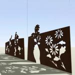 Rust 2mm Corten Steel Decorative Panels Polished