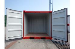 China High Steel Steel Shipping Containers , 8ft Standard Mini Cargo Container supplier