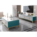 ISO18001 Marble TV Unit With Matching Coffee Table for sale