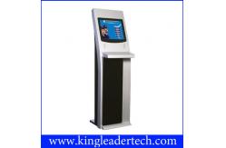 China 19Inch SAW Touch Screen Free Standing Kiosk Stand For Coffee Bar supplier