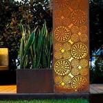 Custom Thickness Metal Decorative Panels Corten For Wall for sale