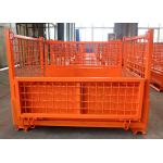 Woven Wire Mesh Pallet Cage 50x50 1.5T Four Sided for sale