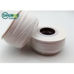 Eco - Friendly Woven Interlining Woven Edge Covered Tapes For Garment Shirts / Suits for sale
