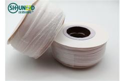 China Eco - Friendly Woven Interlining Woven Edge Covered Tapes For Garment Shirts / Suits supplier