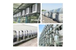China 117 L/H Window Air Conditioners Solar Air Cooler 380V Electric Evaporation supplier