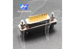 China Micro-D MWDM Solder Cup Metal Shell Connectors ,MWDM2L-21NSP. supplier
