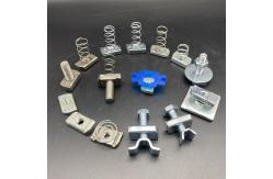 China Manufacure u Channel Fitting m6 m10 Spring Nut supplier