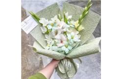 China Florist Wrapping Paper in Stone Texture for Sustainable Flower Bouquet Packaging supplier