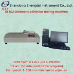 Travel 150mm Ointment Adhesive Testing Machine Load Range 0-5000mN Speed 1-600mm/Min for sale