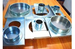 China Dust Extraction Ductwork System 300mm Duct Zone Dampers supplier