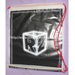 Promotional CPE LDPE Plastic Drawstring Backpack Single Shoulder , Black for sale