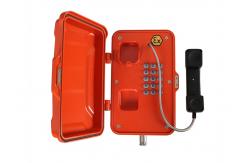China JREX101 Orange Oil Refinery Analog Explosion Proof Telephone Two Years Warranty supplier