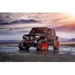 7445Lm Osram Slim Single Row LED Light Bar Waterproof For Pickups