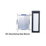DC 200w 3s speed black color housing Automatic Advertising Traffic Barrier Gate for sale