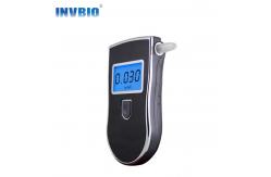 China Blue Backlight LCD Accurate Portable Breathalyzer Police Alcohol Tester supplier