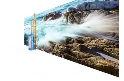 China CMYK Vertical Wall Printer Machine , Wall Design Printing Machine supplier