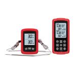 433mhz Dual Probes Digital Food Thermometer With Meat Doness Preset for sale