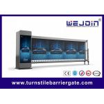 Advertising automatic boom barrier 4.1 meters speed 4~8 seconds for car park barrier system for sale