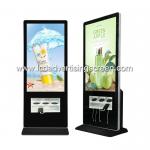 Floor Standing Lcd Advertising Display Cable Phone Charging Wifi Advertising Screen for sale