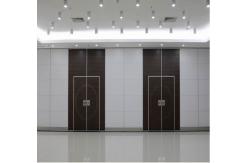 China Melamine Surface Operable Sound Proof Partition Wall For Classroom / Hotel supplier
