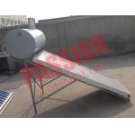 150L Solar Panel Hot Water Heater , Solar Assisted Water Heater Blue Titanium for sale