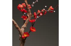 China High Simulation Artificial Prunus Mume Tree 70cm Height supplier