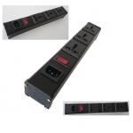 Cabinet PDU Power Distribution Unit With Switch / Universal 3 Outlet Power Bar