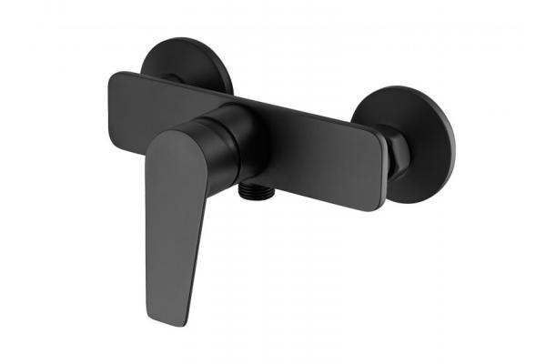 High Quality Brass Body Shower Mixer Faucet Single Lever Chrome Matt black
