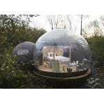 Crystal Inflatable Bubble Tent House Dome 3M / 4M / 5M Size CE Approved for sale