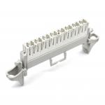 Thermoplastic Disconnection Stg 2000 Pouyet Type Euro Rj45 Cat.5 Sockets 8-pair Idc Module for sale