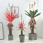 SGS Plastic Artificial Foliage Tree Architectural Landscaping For Dining Room