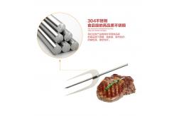 China SS Fork NSF LFGB 392F Barbecue Meat Thermometer supplier