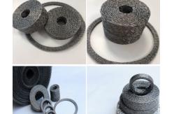 China 60*40*20mm Knitted Wire Mesh Gasket Shockproof 30mm For Automobile Mufflers supplier