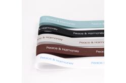 China Custom Printed Gift Packaging Ribbon , Double Faced Silk Satin Ribbon supplier