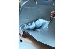 China Cpe Personalized Drawstring Bags Environmental Protection Customized Color supplier