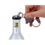 Key Shape Personalized Metal Bottle Opener Keychain Silver Vintage for sale