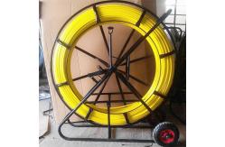 China 6 Mm Traceable Cable Duct Rodder ,  Cable Laying Tools In Telecom Project supplier