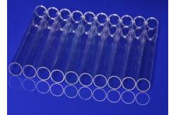 China SIO2 Transparent Quartz Glass Tube Polished Fused Electrical Insulation supplier