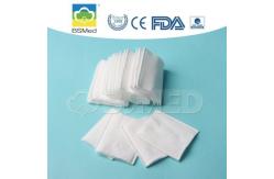 China Square 5*5cm Cosmetic Cotton Pads With 150-180g Gram Per Square Meter supplier