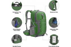 China 40L Ripstop Nylon Outdoor Waterproof Hiking Backpack With Rain Cover supplier