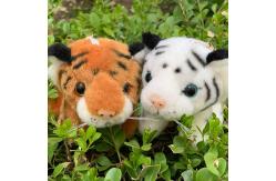 China EN71 15cm Simulation Siberian Tiger Plush Doll supplier