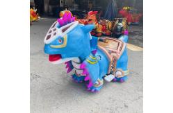 China Realistic Animatronic Dinosaur Ride 1.8m With Movement / Sound Customization supplier