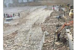 China Galvanized 6x8cm Stone Filled Gabions For River Bank Protection supplier