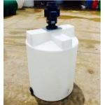 High Quality PE Plastic 200L Dosing tank with Mixer