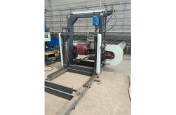 China Log harvester cutting portable horizontal band sawmills with diesel engine supplier