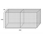 Landscaping Residential Decorative Welded Gabion Basket Hot Dip Galvanised for sale