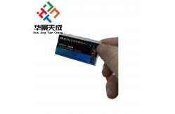 China Flexo Printing Technology For Custom Rectangle Frosted Vial Vial Labels supplier