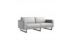 China Blue Hotel Office Reception Leather Modular Sectional Office Sofa supplier